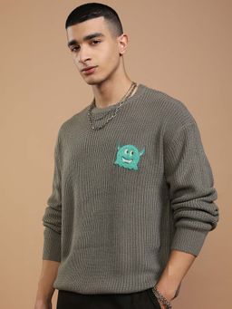 HIGHLANDER - Grey Men's Sweater