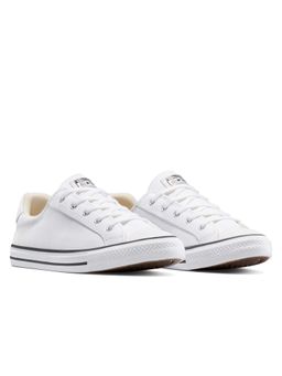 Converse - Women Chuck Taylor All Star Dainty Lucky Low Top White Sneakers