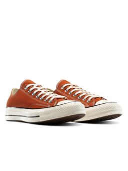 Converse - Unisex Chuck 70 Low Top Orange Sneakers
