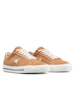 Converse - Unisex CONS One Star Pro Suede Low Top Beige Sneakers