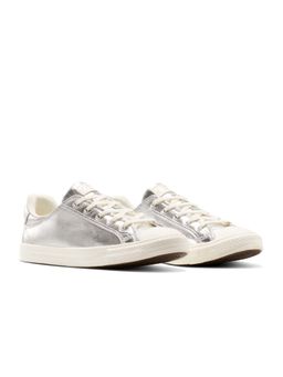 Converse - Women Chuck Taylor All Star Dainty Lucky Metallic Silver Low Top Sneakers