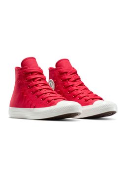 Converse - Unisex Chuck Taylor All Star Spikes High Top Red Sneakers