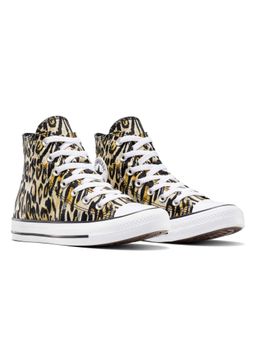 Converse - Unisex Chuck Taylor All Star Leopard High Top Multi-Color Sneakers