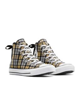 Converse - Unisex Chuck Taylor All Star Plaid High Top Multi-Color Sneakers