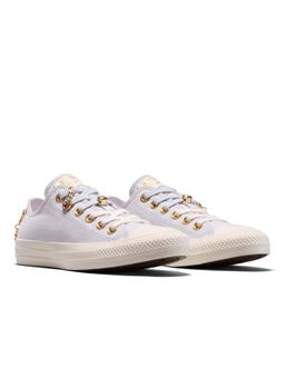 Converse - Women Chuck Taylor All Star Charms Low Top Purple Sneakers