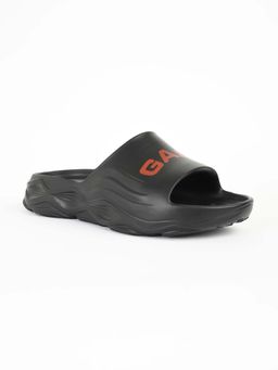GAS - Men Sand Scape Black Sliders