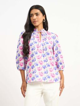 SALT Attire - Multi-Color Polyester Regular Tops