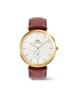 Daniel Wellington - Men Brown Strap Analog Watch DW00100869K (M)