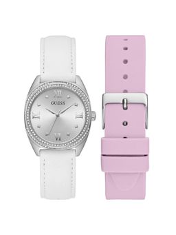 Guess - Women White Strap Analog Watch And Strap GW0691L(M)