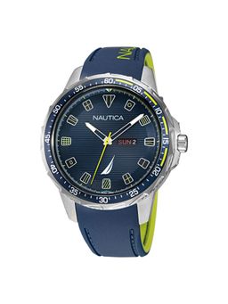 Nautica - Men Blue Strap Analog Watch NAPCLS114 (M)