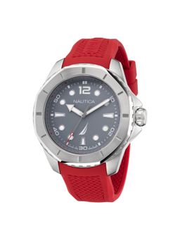 Nautica - Men Red Strap Analog Watch NAPKMF202 (M)