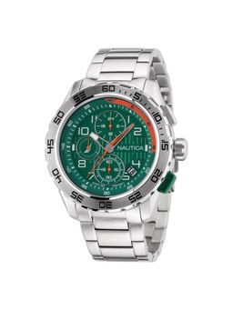 Nautica - Men Silver Strap Analog Watch NAPNSS304 (M)