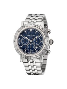 Nautica - Men Silver Strap Analog Watch NAPSPF203 (M)