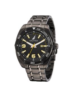 Nautica - Men Grey Strap Analog Watch NAPTCF204 (M)
