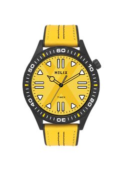 Helix - Men Yellow Strap Analog Watch Tw052Hg05 (M)