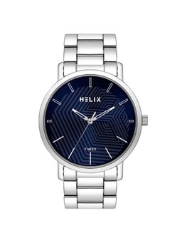 Helix - Men Silver Strap Analog Watch Tw053Hg00 (M)