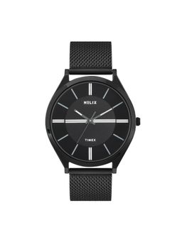 Helix - Men Black Strap Analog Watch TW060HG09T (M)