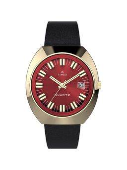 Timex - Reissue Tonneau 21mm Burgundy Dial Analog Men Watch - TW2V25400IK