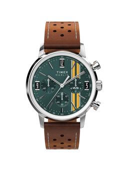 Timex - Marlin Round 21mm Green Dial Analog Men Watch - TW2W99100IK