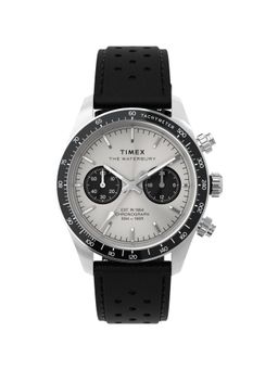Timex - Waterburry Round 39mm Silver Dial Analog Men Watch - TW2Y19300IK