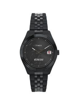 Timex - Wednesday Round 36mm Black Dial Analog Men Watch - TW2Y19600X6