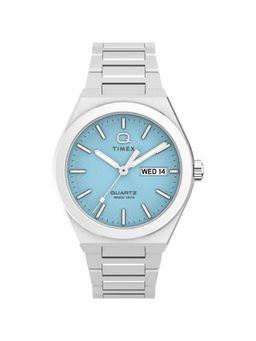 Timex - Q Continental Round 21mm Blue Dial Analog Men Watch - TW2Y35200IK