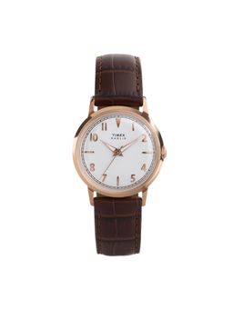 Timex - Unisex Brown Strap Analog Watch TW2Y37700UJ (M)