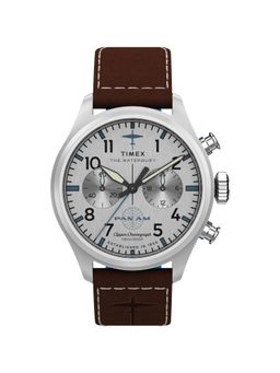Timex - Men Brown Strap Analog Watch TW2Y38700X6 (M)