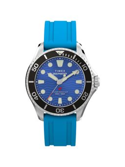 Timex - Unisex Blue Strap Analog Watch TW2Y40400UJ (M)