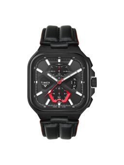 Timex - Vector Square 21mm Black Dial Analog Men Watch - TWEG30900