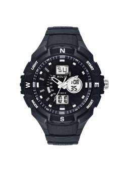 Helix - Men Black Strap Analog + Digital Watch TWESK4600T (M)