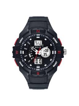 Helix - Men Black Strap Analog + Digital Watch TWESK4601T (M)