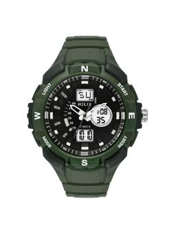 Helix - Men Green Strap Analog + Digital Watch TWESK4603T (M)