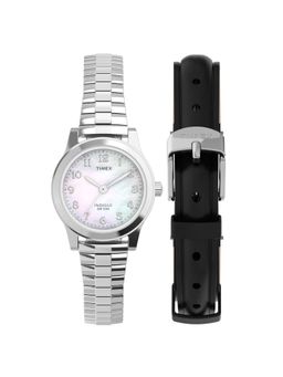 Timex - Essex Round 25mm White Dial Analog Women Watch - TWG063500JQ