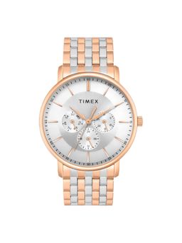 Timex - Trendline Round 42mm Silver Dial Analog Men Watch - TWTG12805