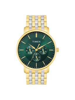 Timex - Trendline Round 21mm Green Dial Analog Men Watch - TWTG12806