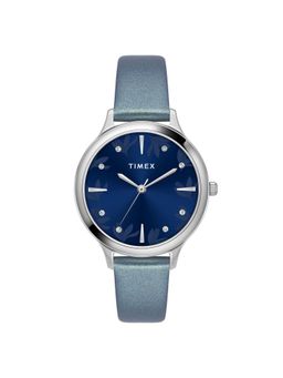 Timex - Women Blue Strap Analog Watch Twtl12108 (M)