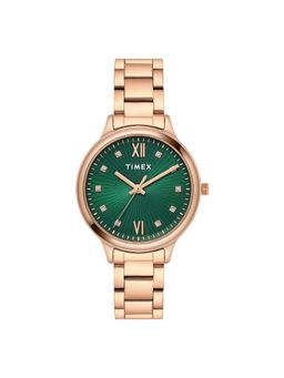 Timex - Women Rose Gold Strap Analog Watch TWTL12115 (M)