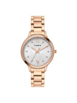 Timex - Women Rose Gold Strap Analog Watch TWTL12116 (M)