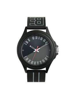 United Colors of Benetton - Men Black Strap Analog Watch Uwucg0310 (M)