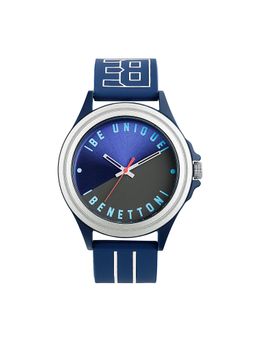 United Colors of Benetton - Men Blue Strap Analog Watch Uwucg0312 (M)