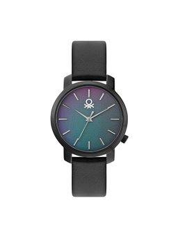 United Colors of Benetton - Women Black Strap Analog Watch Uwucl0708 (M)