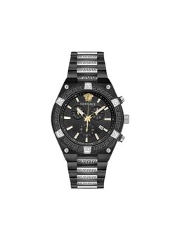 VERSACE - Men Black Strap Analog Watch VESO01022 (M)