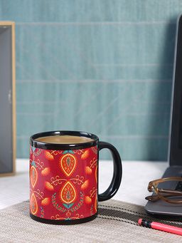 PENTADECO - Coffee Mug Beautiful Print with Black Background