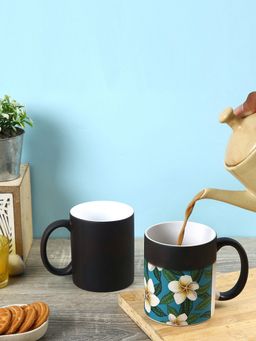 PENTADECO - Magic Mug with Floral Printed Design