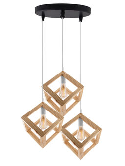 Homesake - Round Chandelier Cube Light White Holder