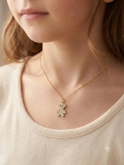 RUHA JEWELS - Gold Teddy Necklace