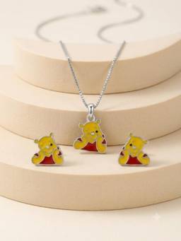 RUHA JEWELS - Honey Bear Hug Pendant Set