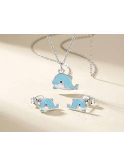 RUHA JEWELS - Whale Splash Pendant Set