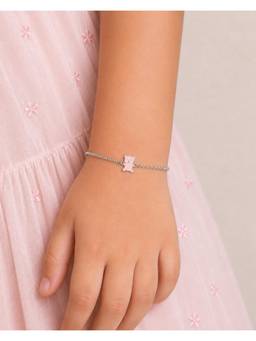 RUHA JEWELS - Pink Teddy Hug Bracelet